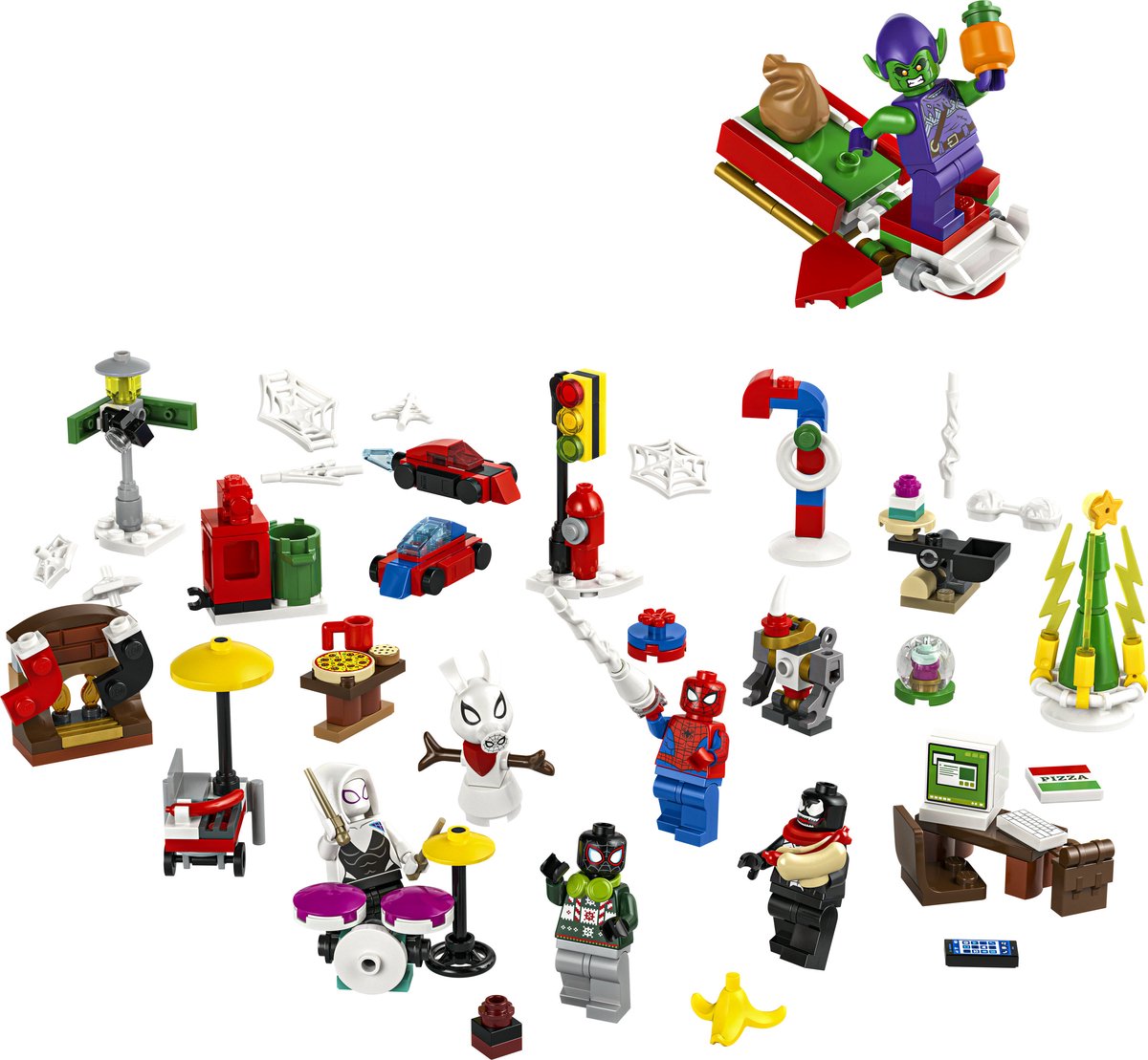 LEGO Marvel Spider-Man - Adventskalender 2024 - 76293 — afbeelding 13