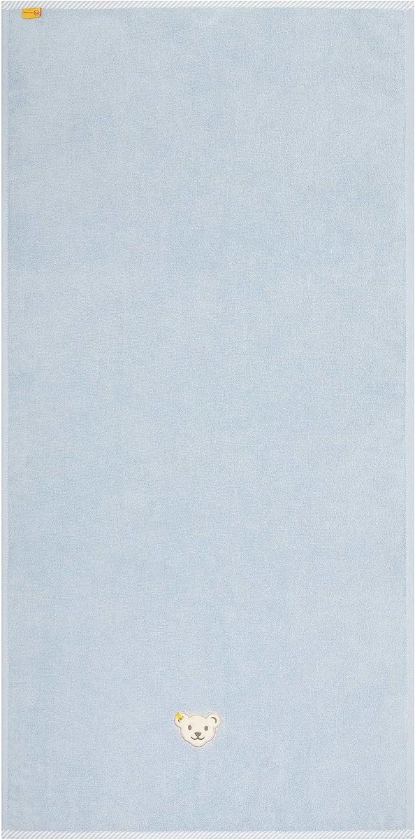 Kinder Badhanddoek - Baby Handdoek - Na het Baden - Zachte Terry - 50 x 100 cm - Lichtblauw