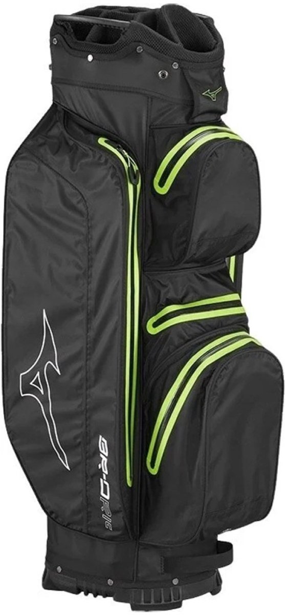 Mizuno BR DRI Waterproof Golftas - Standbag - Zwart van Merkloos — afbeelding 2