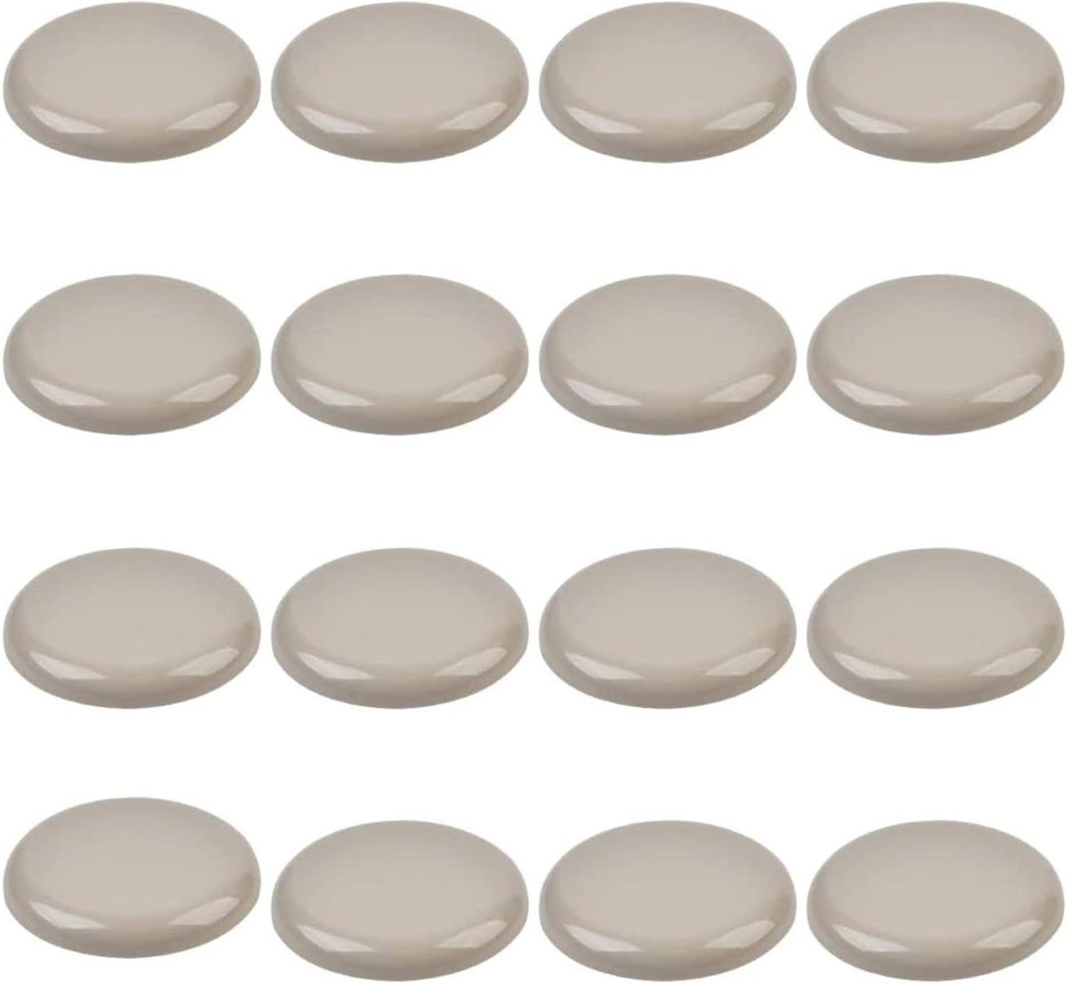 Meubelschuifregelaars - Viltpads Meubels - Meubels Verplaatsen - Zelfklevend EVA Schuim - 16 stuks - Bruin