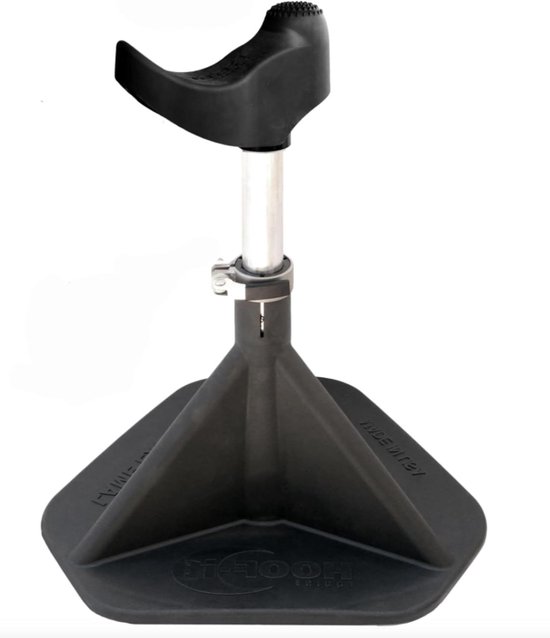 Hoefhouder Standaard - Hoefstandaard Paard - Hoefverzorging Uitvoeren - Lichtgewicht Composiet Materiaal - 4572 x 4064 x 4064 cm - Zwart
