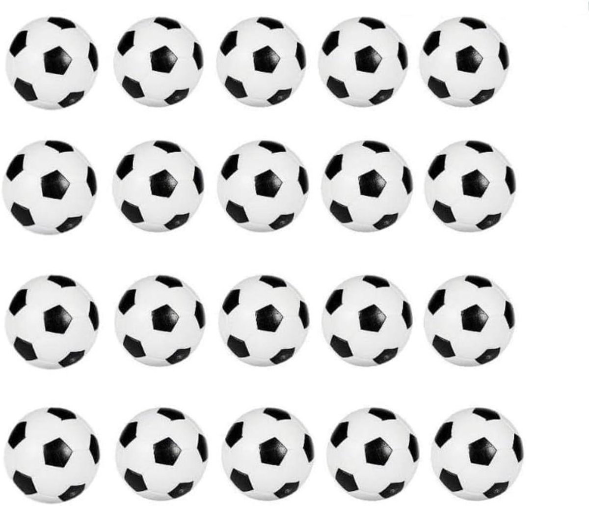 Tafelvoetbal ballen - Reserve ballen - Urenlang spelplezier - Gladde rand zonder scherpe delen - 32 mm diameter