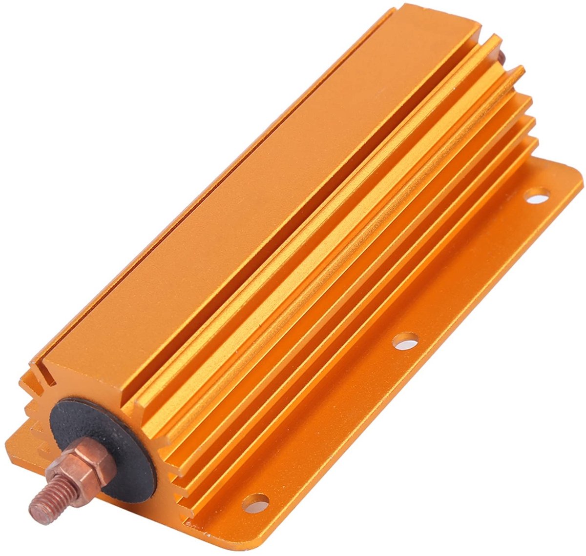 Golden crown - 200W Weerstand - Hoogvermogen Weerstand - Aluminium Behuizing - 8 Ohm 8R - Industriële Elektrische Toepassingen - Geschikt voor Elektro