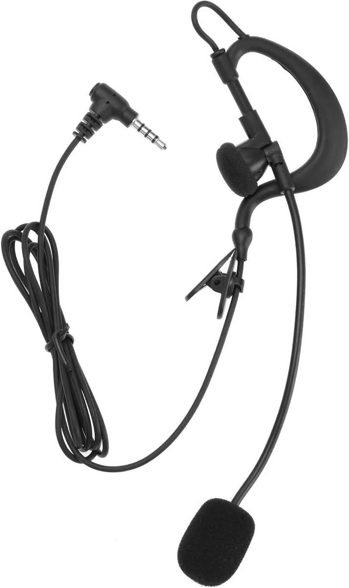 SPHProducts - eMagTech Scheidsrechter Headset - Oortelefoon - Full Duplex - 108 cm - Compatibel met Vnetphone - Comfortabel en praktisch voor ...