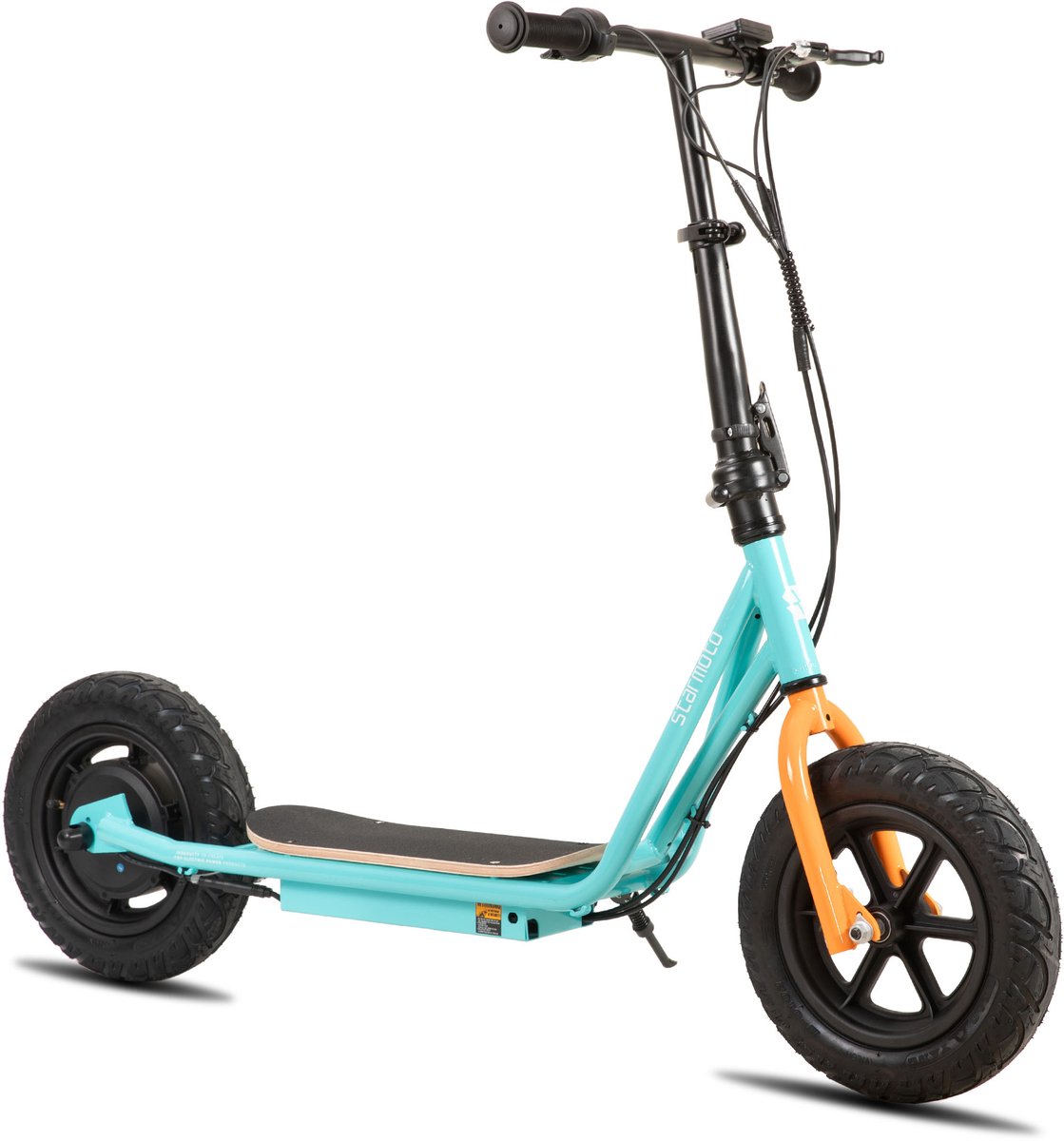 Joystar elektrische scooter Salem - elektrische scooter - lichtgewicht - opvouwbaar - 12 inch wielen - 250W 5.2Ah - maximale snelheid 25 km/u - blauw