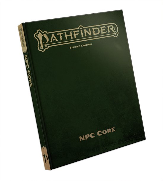 Pathfinder Second Edition Remaster Rulebooks- Pathfinder NPC ... - cover