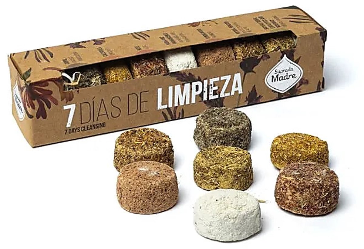 Sagrada Madre Wierookschijven 7 Dagen Assorti - set van 2 stuks - 44 g - 44g