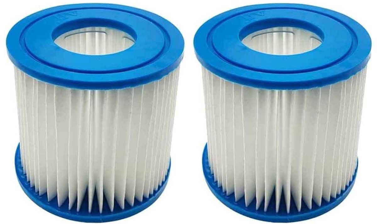 SPHProducts - Filterpatroon - Vervangende cartridge - Voor zwembadfilter - Type D - 2 stuks - Geschikt voor Intex en Bestway
