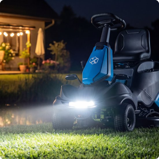 HEXWELT Zitmaaier 66 cm - 150L Opvangbak - 5 Versnellingen - LED van Merkloos	 — afbeelding 3