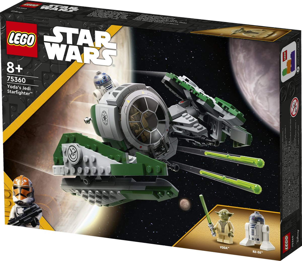 LEGO Star Wars Yoda's Jedi Starfighter - 75360 — afbeelding 15