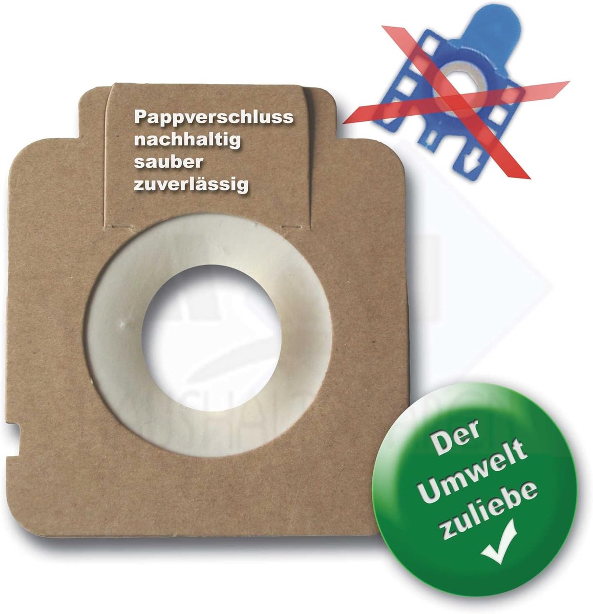 Stofzuigerzakken - Stofzakken Vlies - Stofzuigen Huis - Meerlaags Microvlies - 40 stuks - Wit