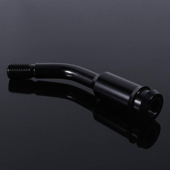 Schakelhendel Verlengstuk - Versnellingspook Verlenging - Comfortabeler Rijden - Robuust Aluminium - 14 cm - Zwart — afbeelding 2