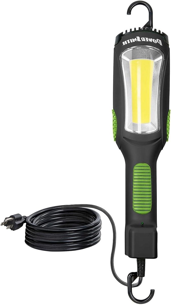 Led Werklamp - Inspectielamp Werkplaatslamp - Werkplaats Verlichting - Dubbele Helderheid - 10 meter Snoer - Zwart