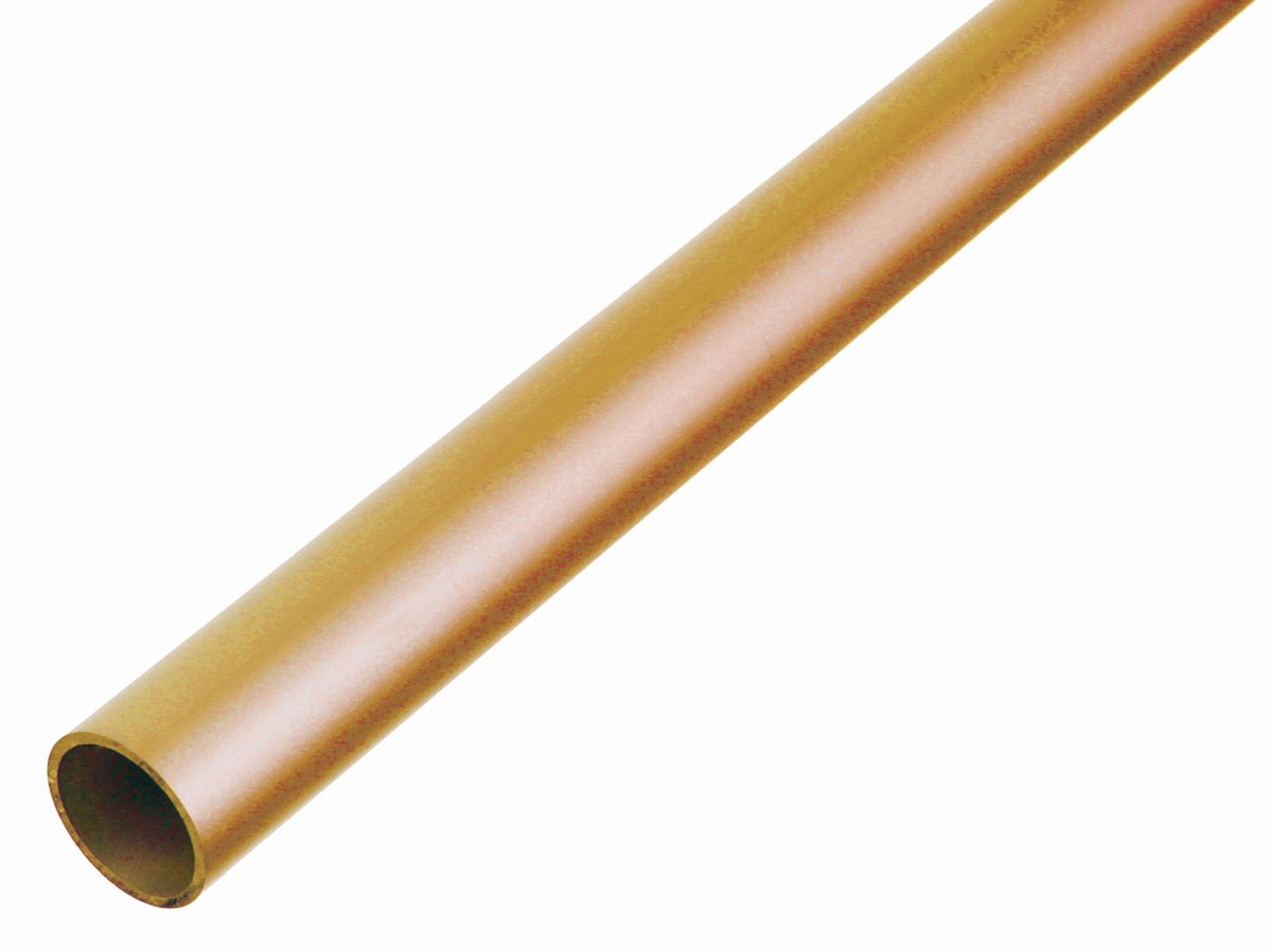 Alberts 497637 ronde buis | messing | 1000 x 6 x 0,5 mm | set van 3