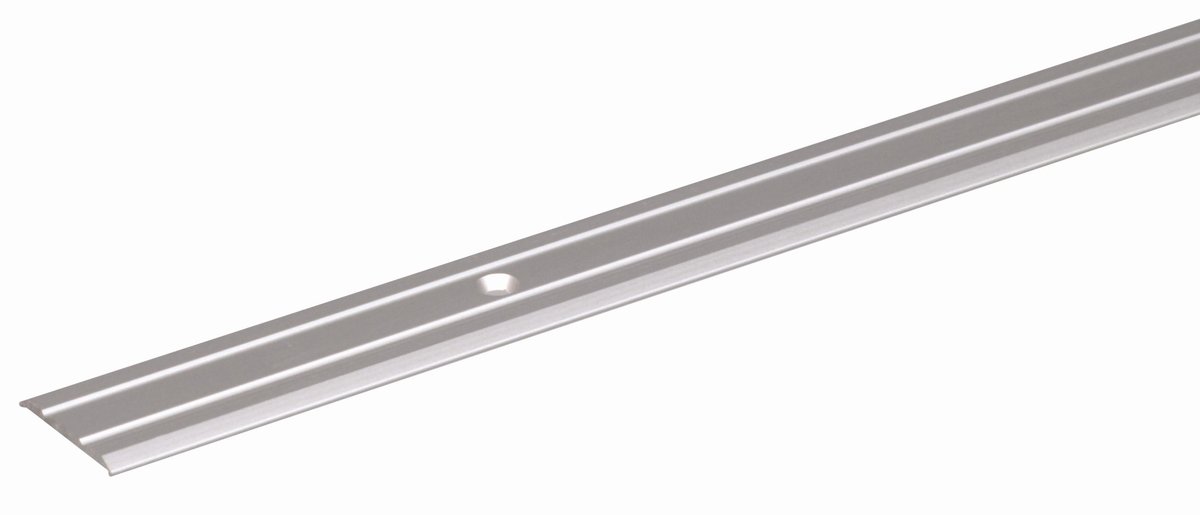Alberts 499723 overgangsprofiel | geboord | aluminium, zilverkleurig geanodiseerd | 900 x 38 mm | set van 4