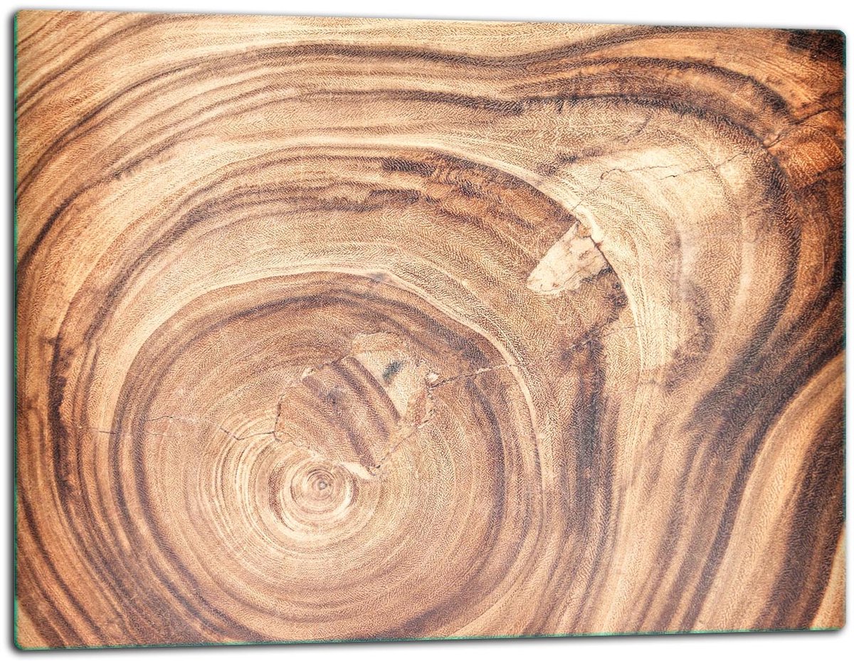 TMK ArtDeko - Snijplank - 52x40cm - Glas - Inductiekookplaat Compatibel