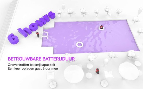 Boifun 17,5" draagbare dvd-speler met 15,6" groot HD-scherm, 6 uur oplaadbare batterij, ondersteuning voor USB/SD-kaart/Sync TV en meerdere schijfformaten, luidspreker met hoog volume, zwart van Boifun — afbeelding 5