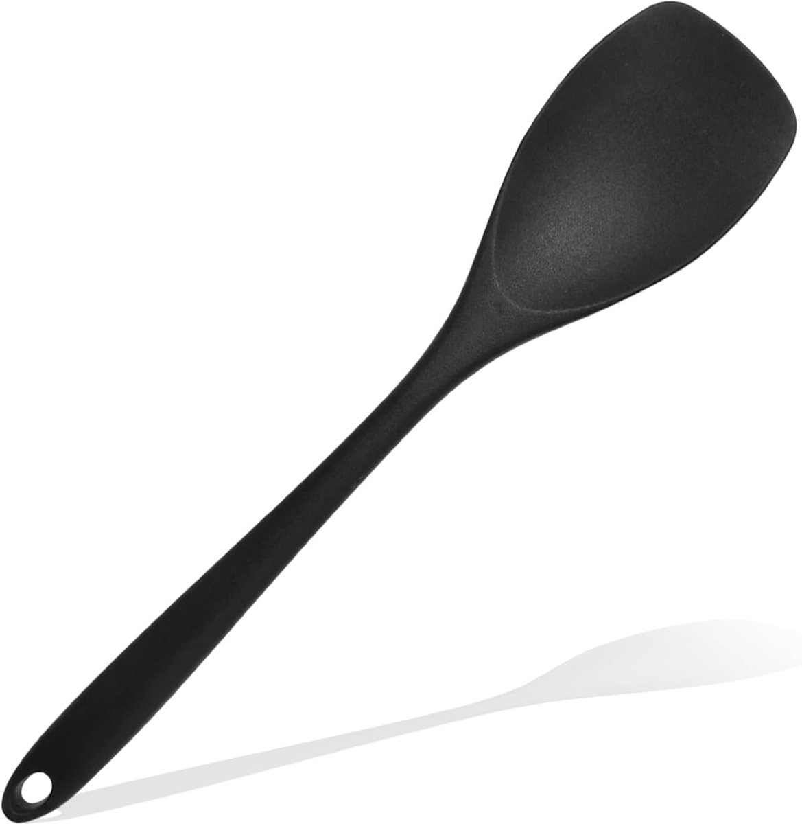 315°C Siliconen spatels - kooklepel - pannenlikker - deegschraper - keukenhulpmiddel - zwart