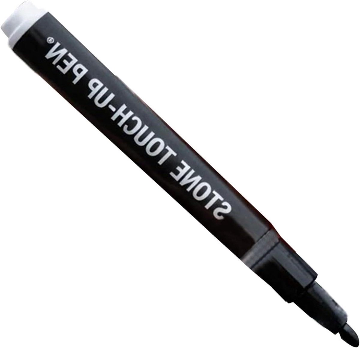 Belettering Pen - Schrijfbalk Marker - Monument Restauratie - Weerbestendige Inkt - 16 cm Lengte - Zwart