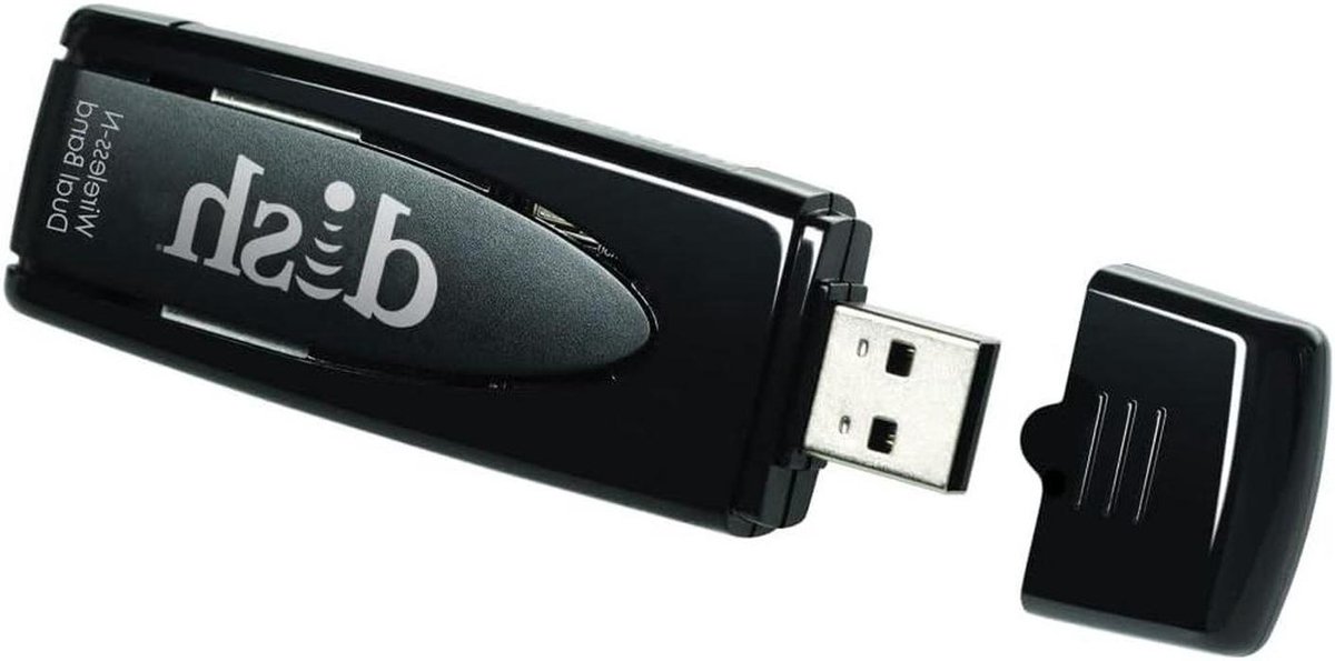 Draadloze Adapter - Wifi Dongle - App Connectie - Ruimtebesparende Houder - 2477 cm - Zwart