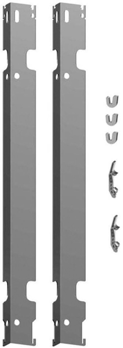 Kermi Wandconsoleset lang, BH 300mm, RAL9016, ZB02590001
