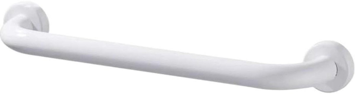 Douchegreep Aluminium - Veiligheidsgreep Badkamer - Veilig Douchen - Antislip Oppervlak - 30 cm - Wit