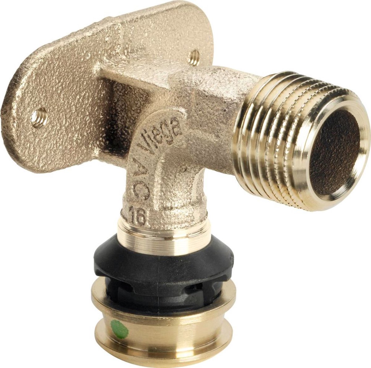 Viega Raxofix-wandschijf, d 16mm, R 1/2 siliciumbrons model 5325.4, 724443
