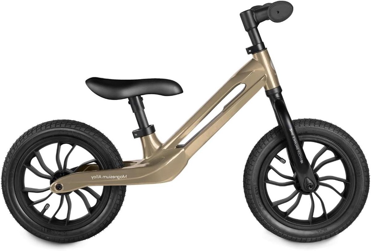 Loopfiets - Loopfietsje - Buiten spelen - Lichtgewicht frame - 83 cm - Zwart