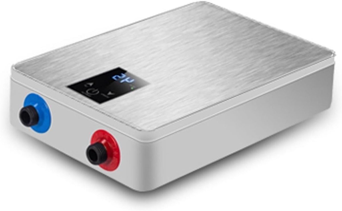 Elektrische Waterverwarmer - Doorstromer Kraan - Direct Warm Water - Energiebesparend Model - 6000W - Zwart