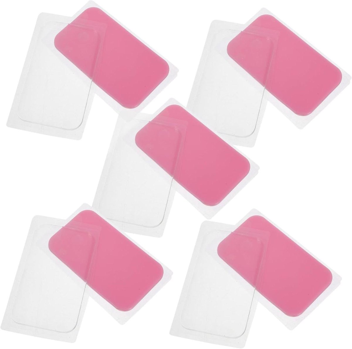 Wimperpads Siliconen - Oogpads Herbruikbaar - Wimpertransplantatie Aanbrengen - Flexibel Duurzaam Materiaal - 10 Stuks - Diverse Kleuren