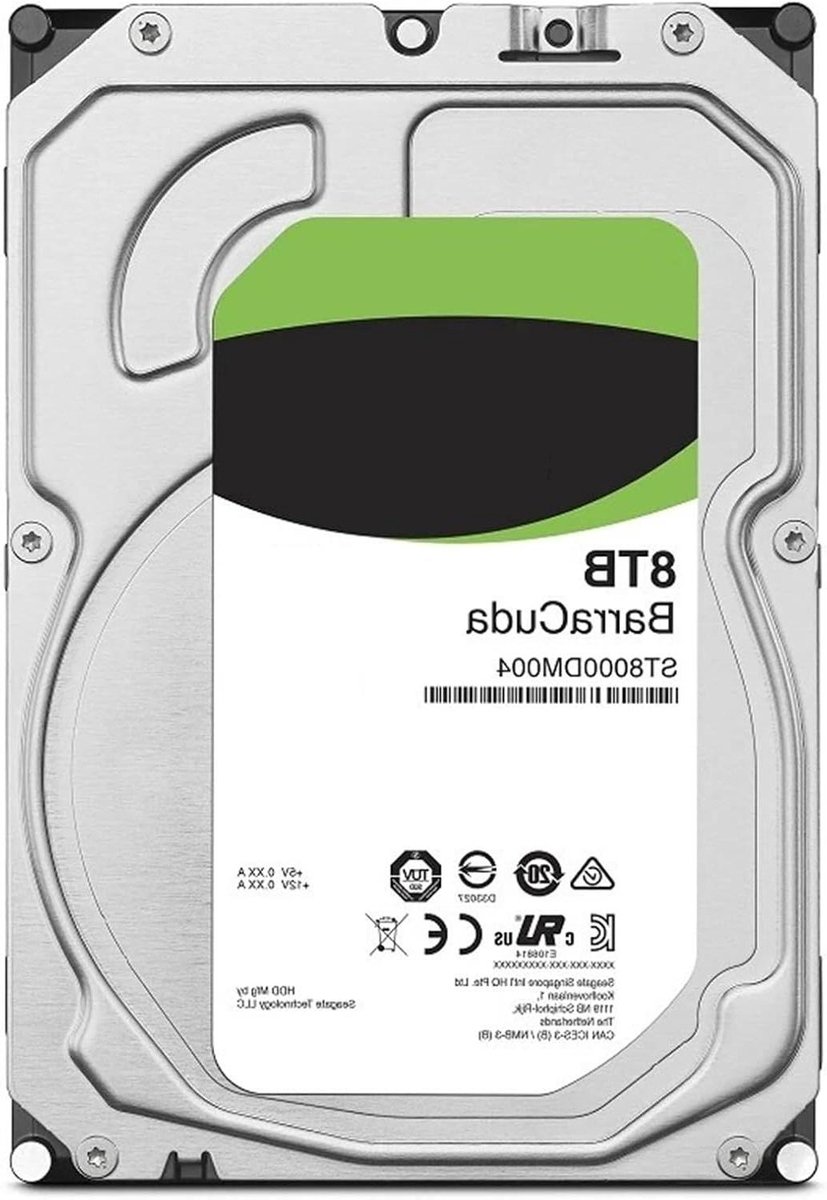 Interne harde schijf SATA III 6 Gbit/s 3,5 inch voor desktopcomputer, 1 TB, 2 TB, 3 TB, 4 TB, 6 TB, 8 TB, voor server, in voorraad (2 TB)