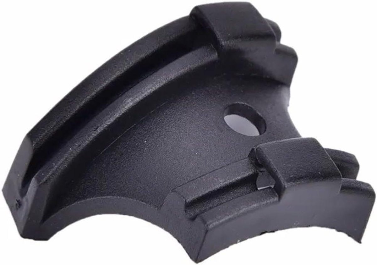 Fietskabelgeleider - Kabelhuls - Fiets Beschermen - Slijtvast Kunststof - 4mm Gat - Zwart