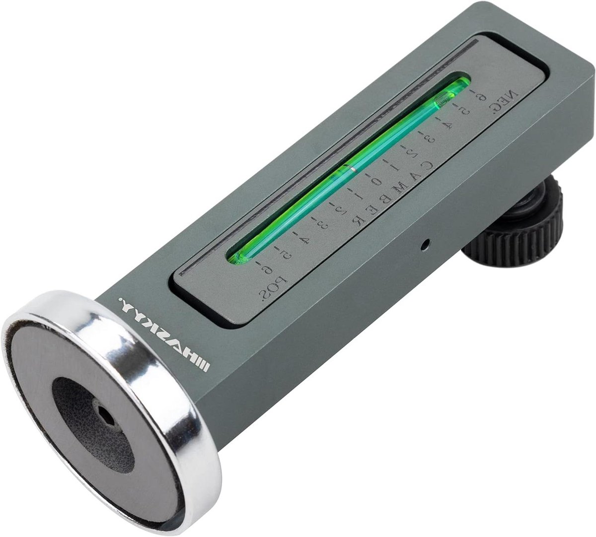 Uitlijningsvalmeter - Wielval weegschaal - Wieluitlijning meten - Magnetische bevestiging - 125 mm lengte - Metaal
