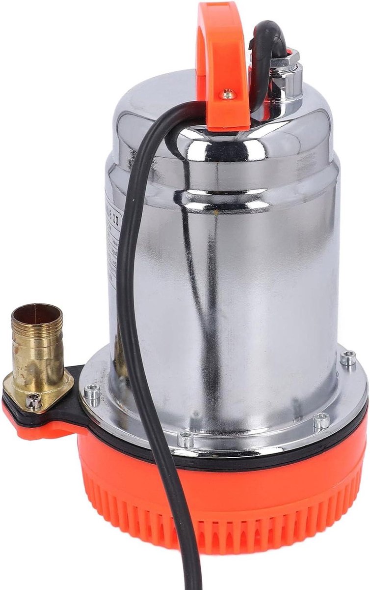 Dompelpomp - Bronpomp Boosterpomp - Water Verplaatsen - Roestvrijstalen Behuizing - 3 m³/u - Zilverkleurig