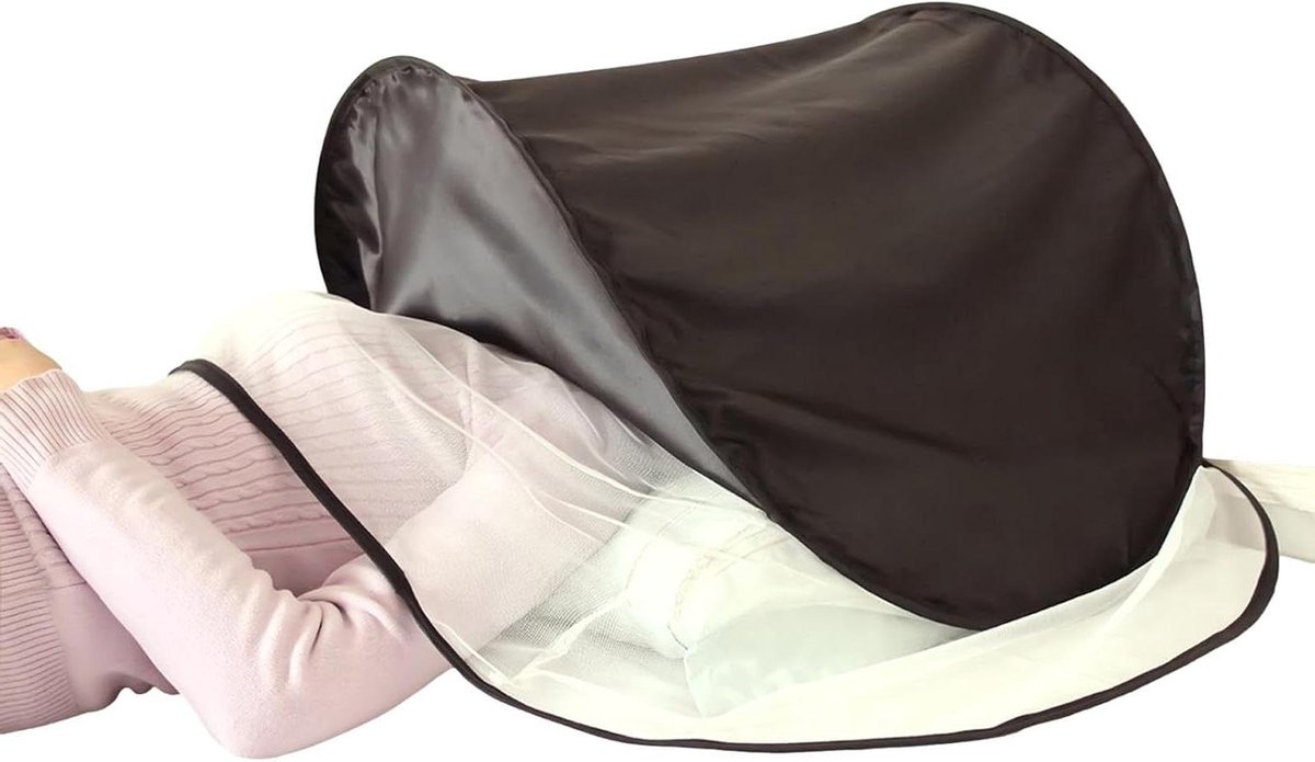Portable nap - bed | headgear, travel cover for resting, light sign for sleeping, portable sleeping cap, light travel sign between: