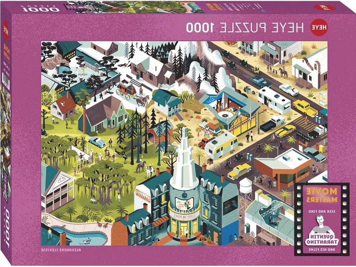 Film Puzzel - 1000 Stukjes - Ontspanning Thuis - Hoge Kwaliteit - 50x70 cm - Levendig