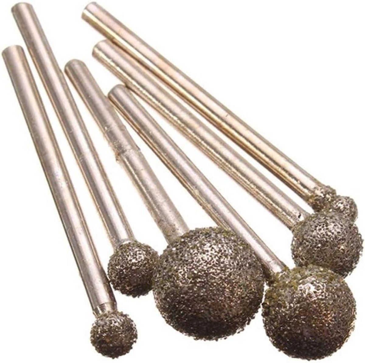 Diamant doorslijpschijf - Slijpschijven set - Precisie slijpen - Ronde schacht - 6 stuks 3mm - Metaal