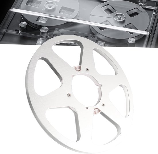 Lege 10,5" Aluminium Tapespoel voor 6-gaats Tapespeler, Geschikt voor Opwikkelen en Geluidsopnames van Merkloos — afbeelding 5