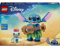 LEGO ǀ Disney Stitch en Scrump Bouwpakket voor Kinderen en Kinderkamer Decoratie 43296