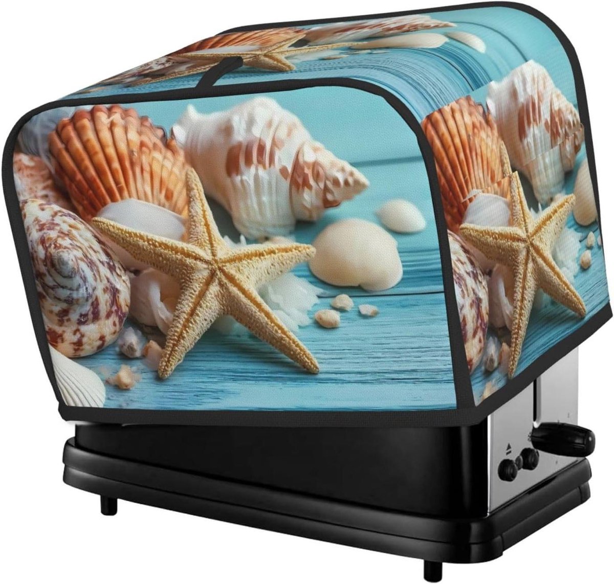 Broodroosterhoes - Keukenapparaat Protector - Keuken Organisatie - Met Handig Opbergvak - 29 x 20 x 19 cm - Meerkleurig