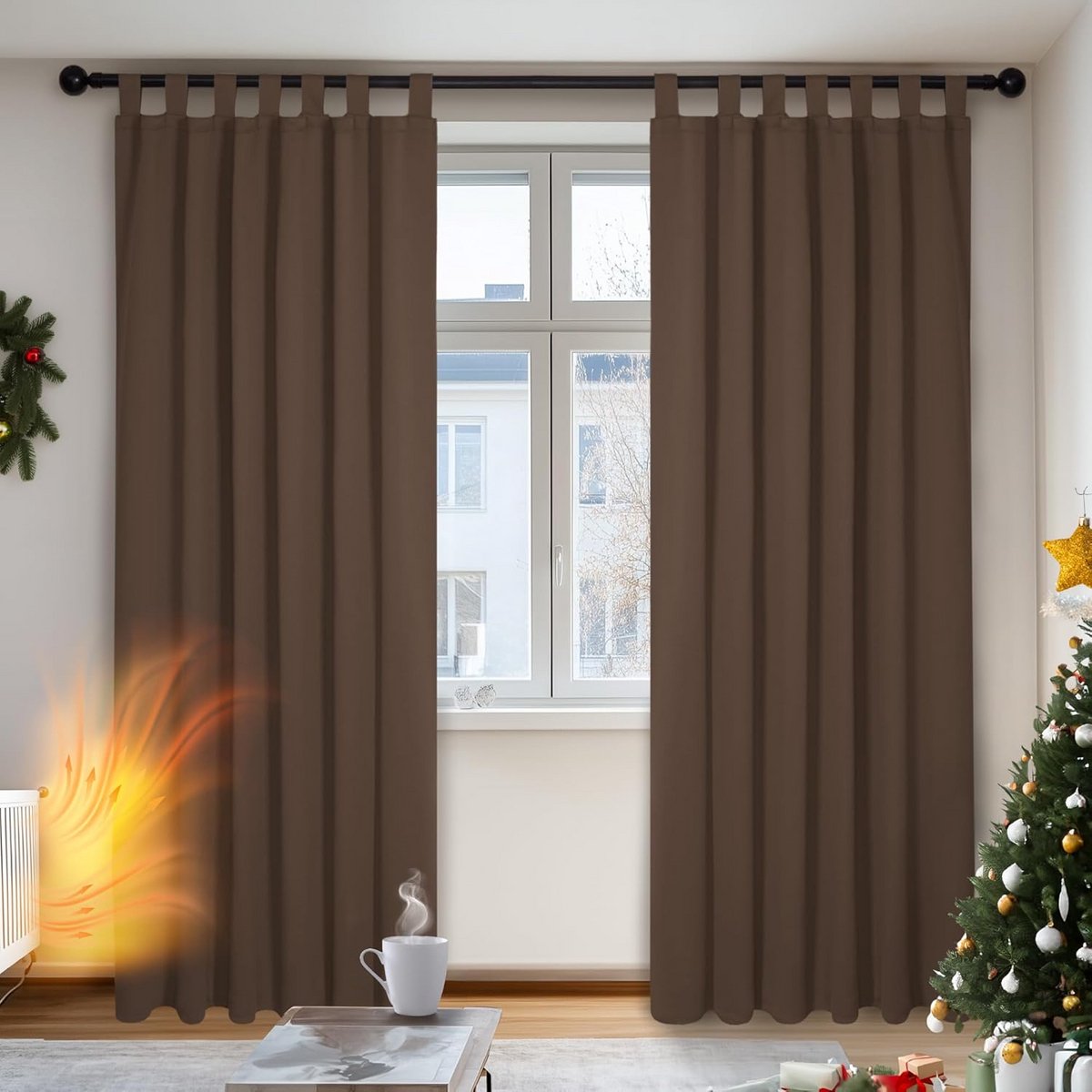 Verduisterende Gordijnen - Lichtdichte Raambekleding - Slaapkamer Rust - Geluidsisolerend