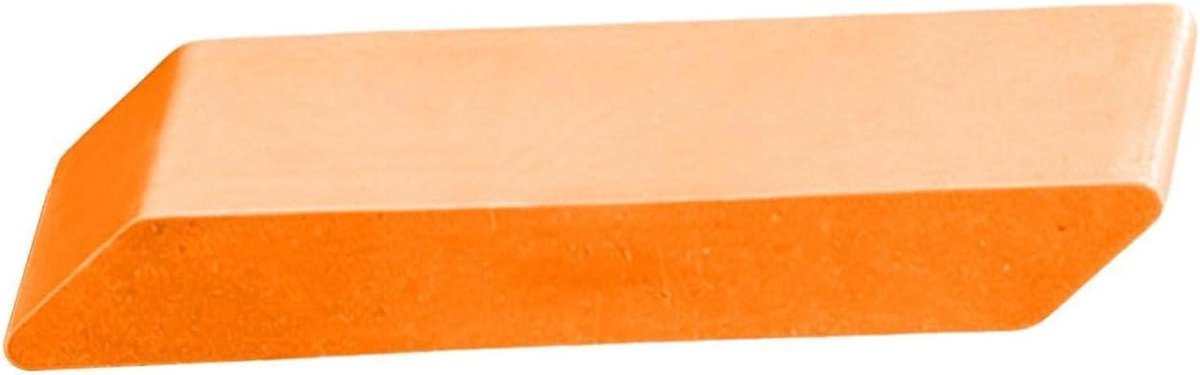 Roestverwijderaar Gum - Metaalreiniger - Metaal Oppervlakken Reinigen - Schadevrij Werken - 8x2x1cm - Oranje