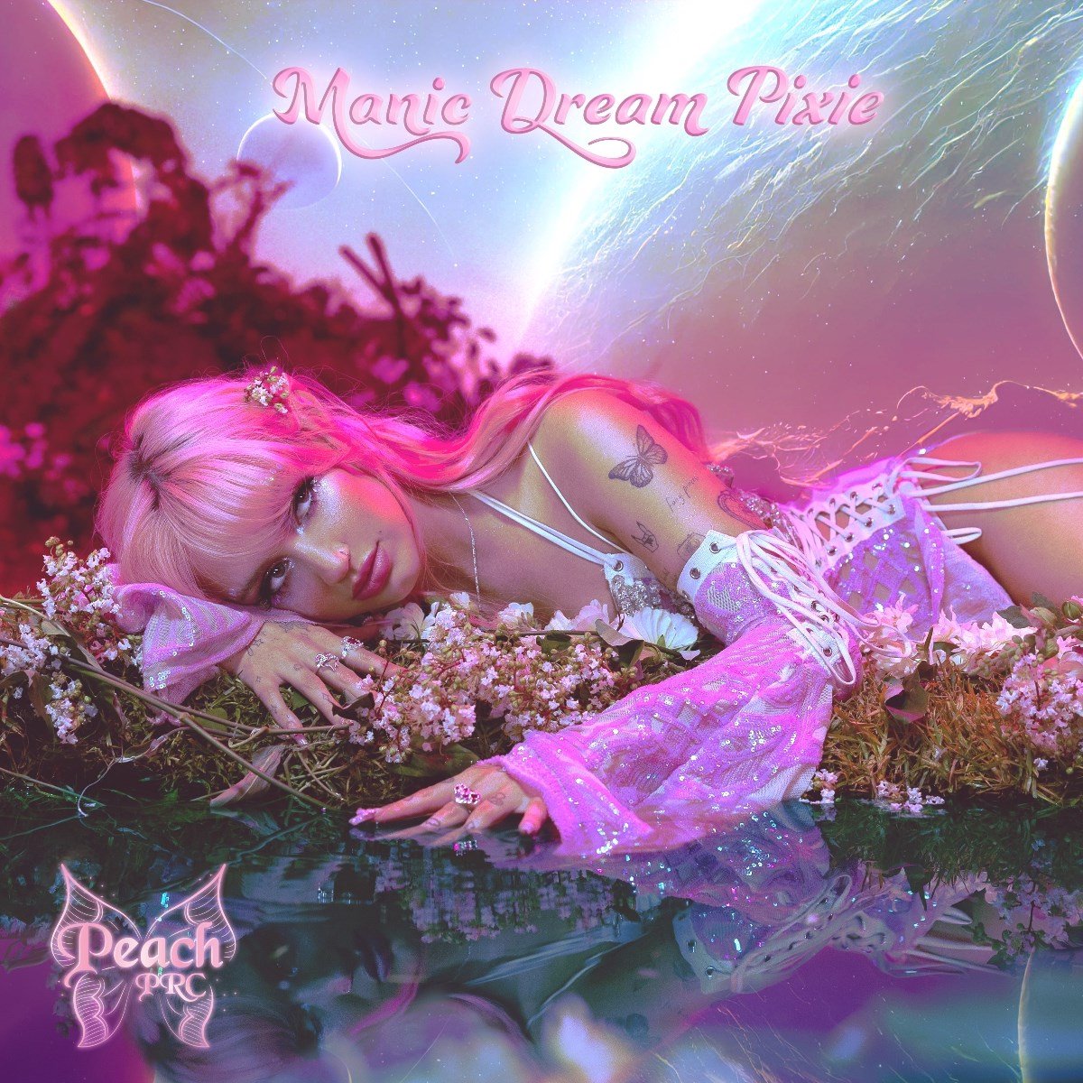 Peach Prc - Manic Dream Pixie (LP) (Coloured Vinyl) (Limited Edition) (Shaped Vinyl)