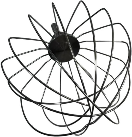 Mixer Accessoire - Eierklopper Opzetstuk - Beslag Maken - Gebogen Paddle Ontwerp - 10 x 10 x 10 cm — afbeelding 5