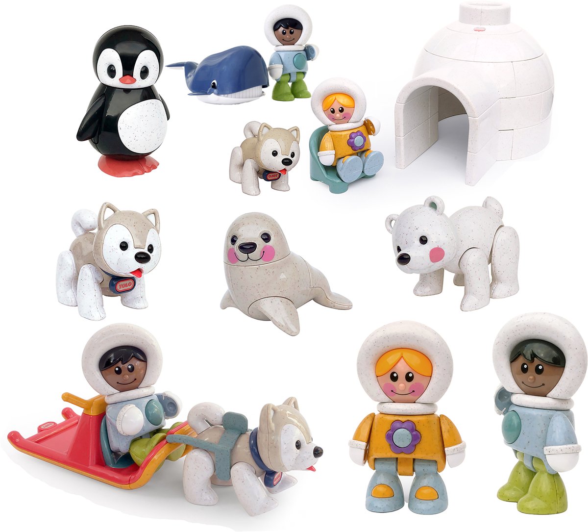 Tolo speelgoed Polar Set - First Friends poolavontuur voor kinderen.