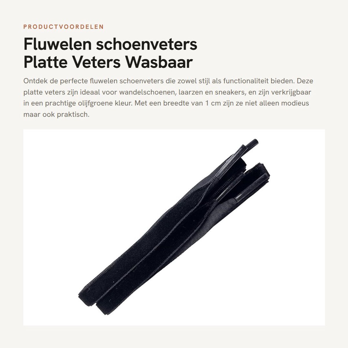 Dailygoods- Schoenveters Fluwelen Platte Veters - Veters 100/120 cm - Veters Wandelschoenen - Veters Sneakers - Veters Laarzen - Breedte 1 cm