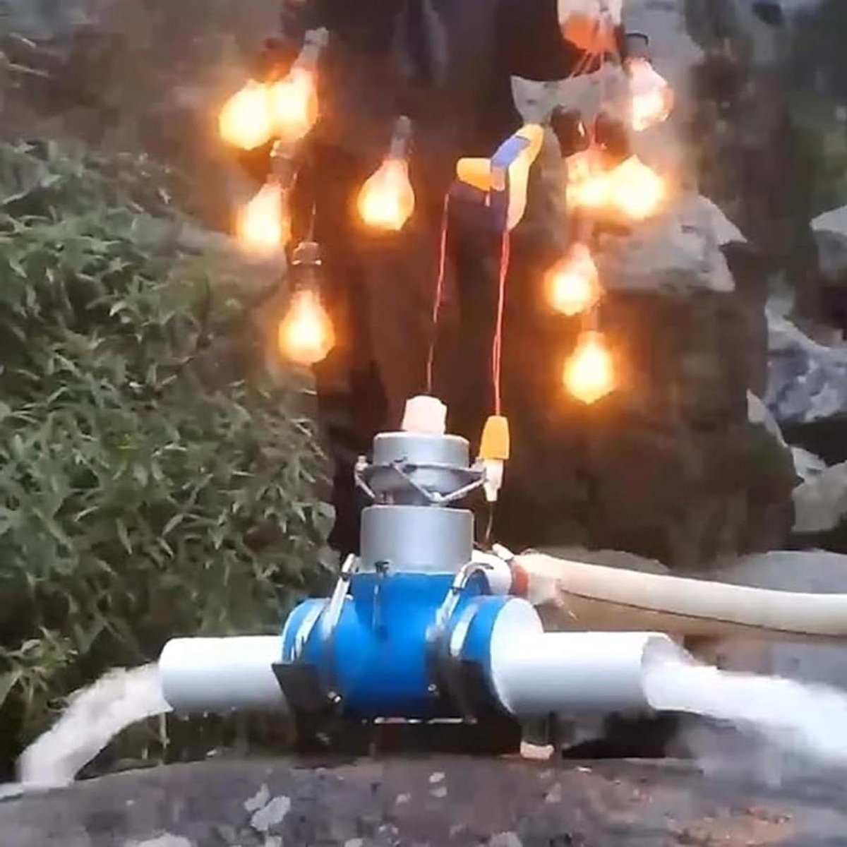 Water Turbine Generator - Hydro Generator - Accu Opladen - Permanente Magneet Motor - 1000 Watt - Aluminium