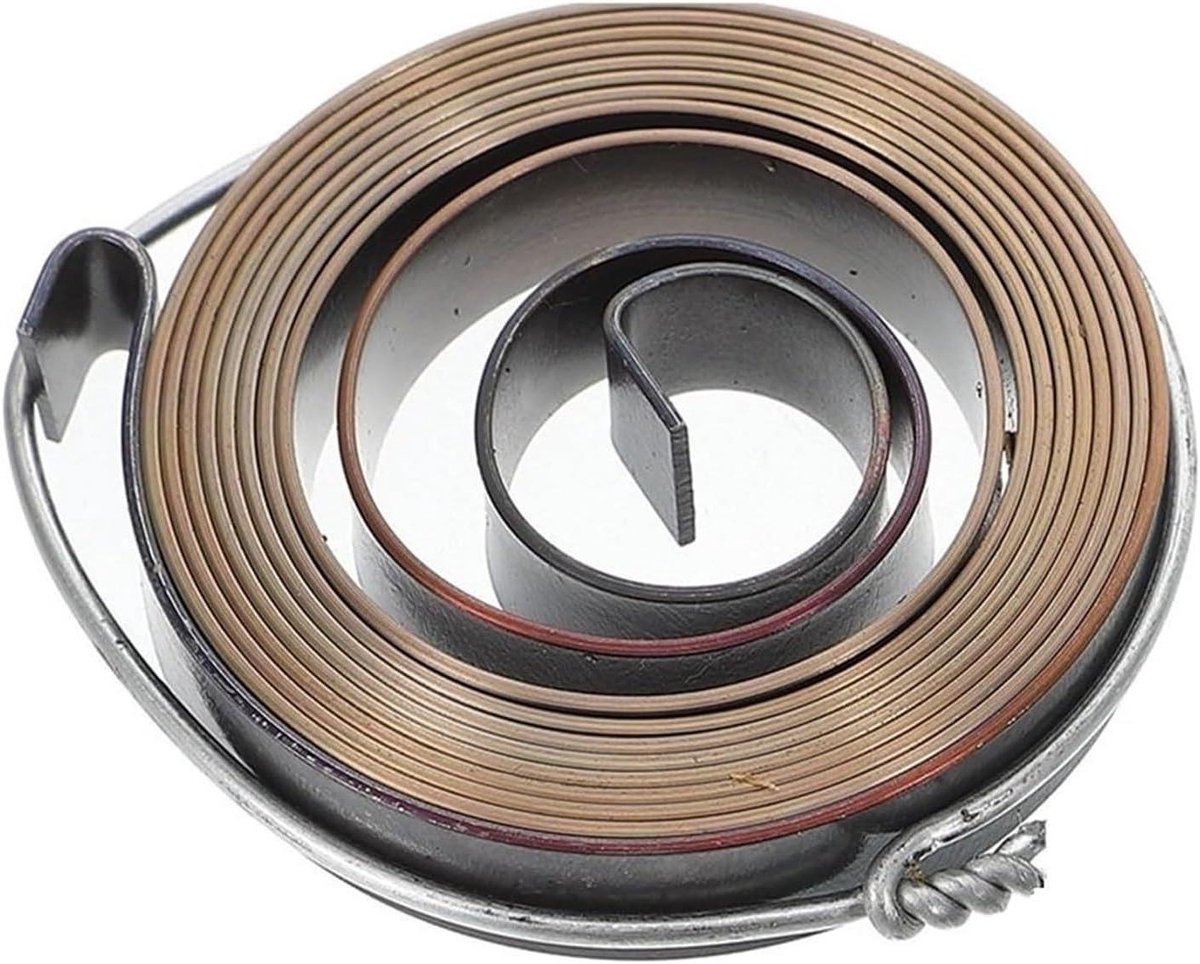 Kolomboor Veer - Terugloopveer Retourveer - Machine Onderhoud - Hoge Elasticiteit - 5.50x5.50x1.00 cm - Donkerbruin