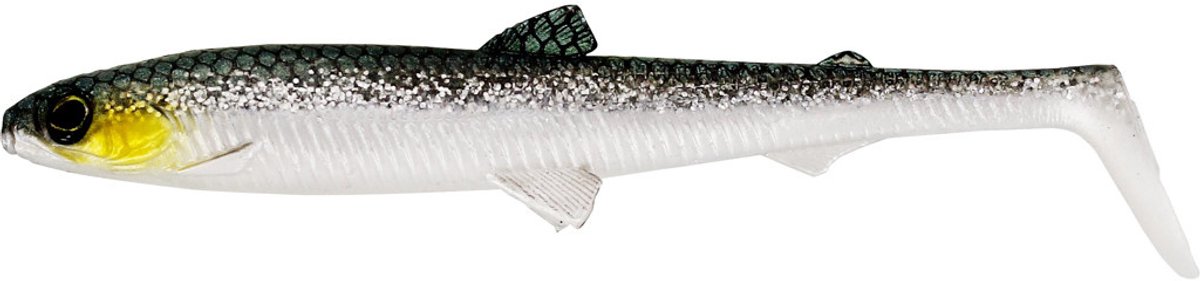 Westin Bullteez Shadtail 9.5cm 7g – Weedless Roofvis Shad 2 Stuks - Kleur : Headlight