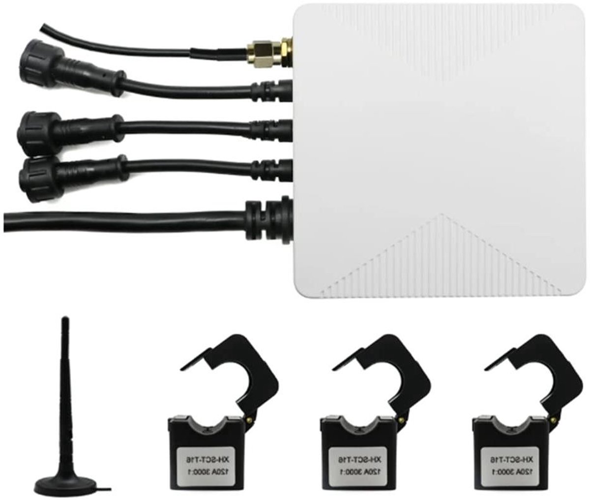WiFi KWH Meter Power Clamp Huidige Transformator Tuya Smart KWH Meter 3 Fase App Monitor en (80A)
